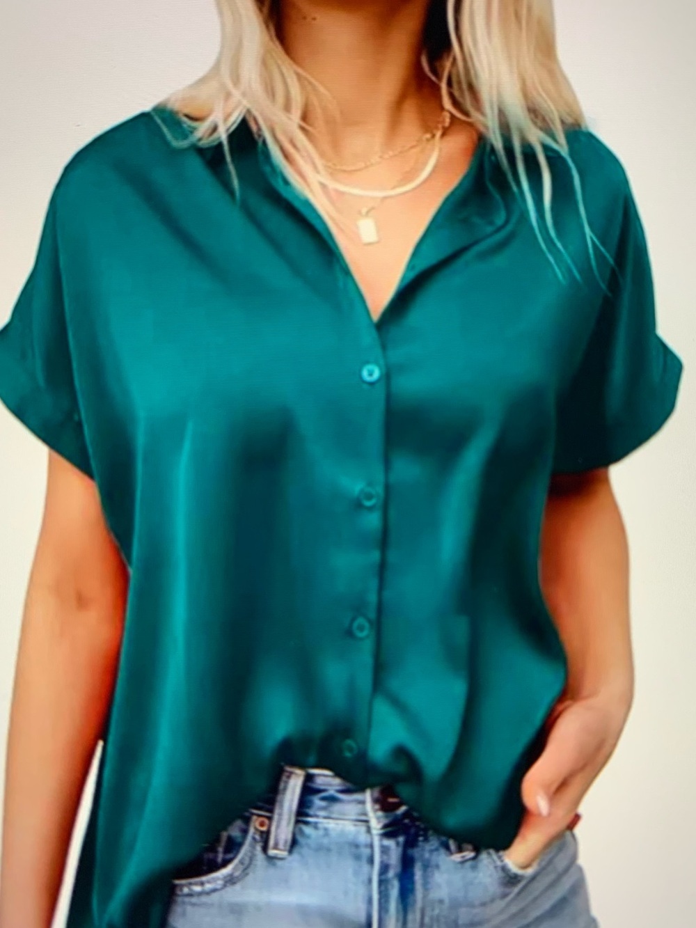 Satin Camp Shirt